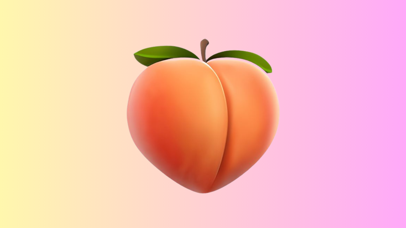 Peach as anus on anal twitches